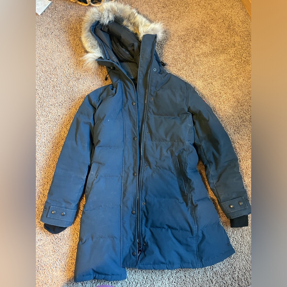 Canada Goose Shelburne Navy Parka